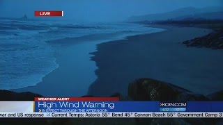Damaging winds and high surf expected to pound Oregon, Washington coasts