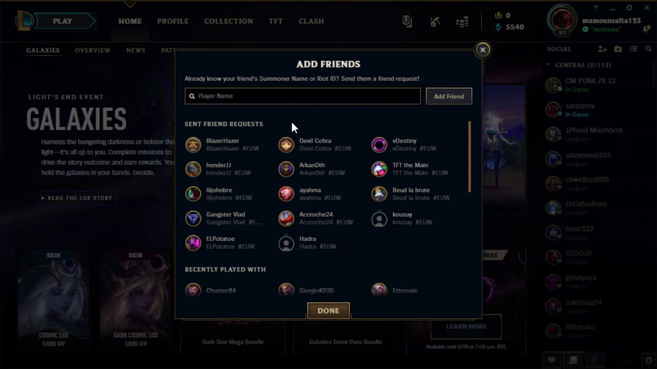How To Invite Friends In Lol