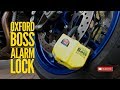 OXFORD BOSS ALARM LOCK DISK LOCK VIDEO