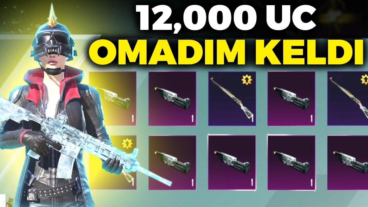 1000 UCGA KAR98 CHIQARDIM😱 JUDA OMADLI OPENCASE PUBG MOBILE