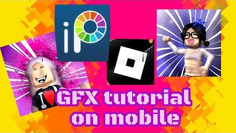 How to create  a Roblox GFX on mobile (super easy)