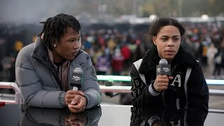 Kay Flock and B Lovee INTV @ Rolling Loud NY 2021