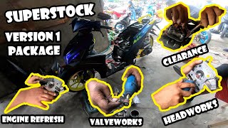 SUPERSTOCK V1 | FOR MIO I 125, MSI 125, SPORTY, MXI, AEROX,  NMAX | PACKAGE | CHETWORKS