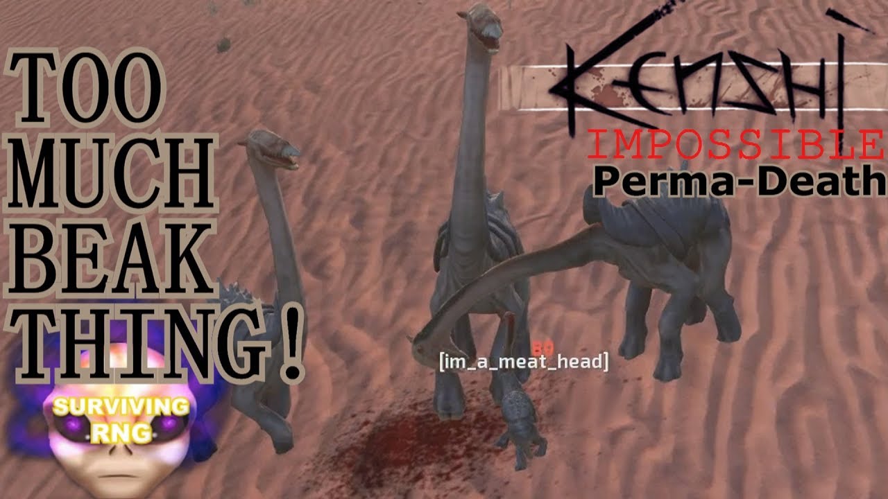 Too Much Beak Thing! | Kenshi- Rock Bottom + Slave + Bad Faction Relations + Solo PermaDeath- S6 02