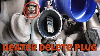 LB7 DURAMAX Intake Heater  Why You Should Delete It