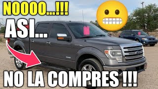 Ford F150  !!! CUIDADO !!! no compres una ASI !!!