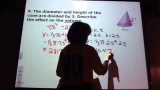 McCrory Geometry 11-1 Volume of Pyramids and Cones part 2