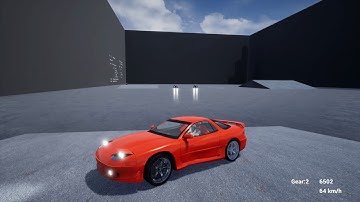 Car Driver Simulation. Tutorial for replacing car.