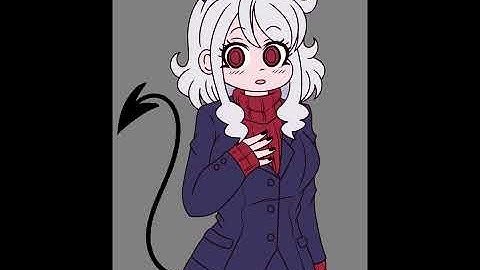 Helltaker - Modeus (Timelapse video)