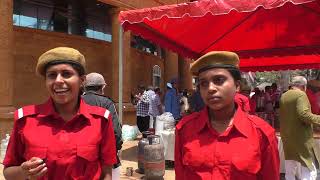 Red Salute to the Red Volunteers at the CPIM 23rd Party Congress