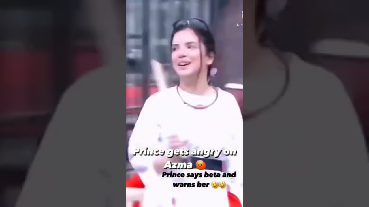 Prince gets angry on azma 😡.......... lock up show 