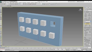 3ds Max Basic Modeling Boolean Operations