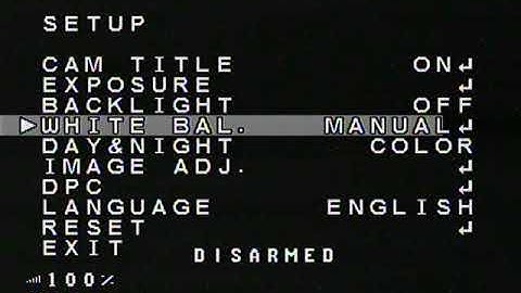 Runcam Swift 2 - Settings
