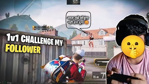 MY FOLLOWER CHALLENGE ME 1V1 M24 🥵 AND WHAT FOR EAD 🤮