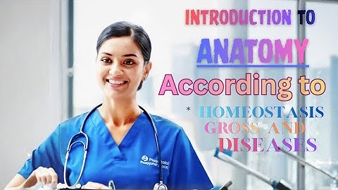 Introduction to Anatomy in 1 minute.