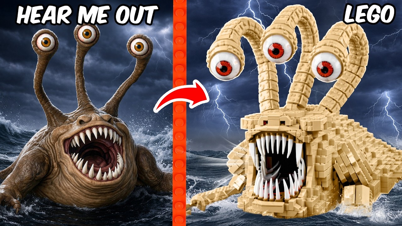 LEGO 海のクリーチャー:海で HERE ME OUT を見つけました! | AM Bricks JP