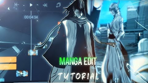 Smooth Manga Shake Cc and Glitch Tutorial [ Alight motion Tutorial ]