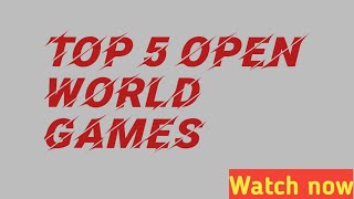 Top 5 Open World Games For Android And Ios Best Top 5 Open World Games / Ofline | By The Android bos screenshot 5