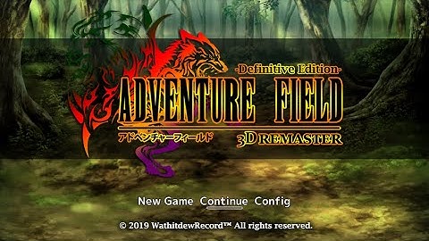 Adventure Field 3D Definitive Edition (2017, PC Smile Game Builder, English Gameplay 2020)