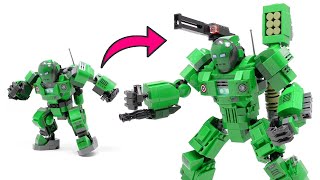 Upgrading LEGO Hydra Stomper [Viewers’ Ideas] - Detailed Build