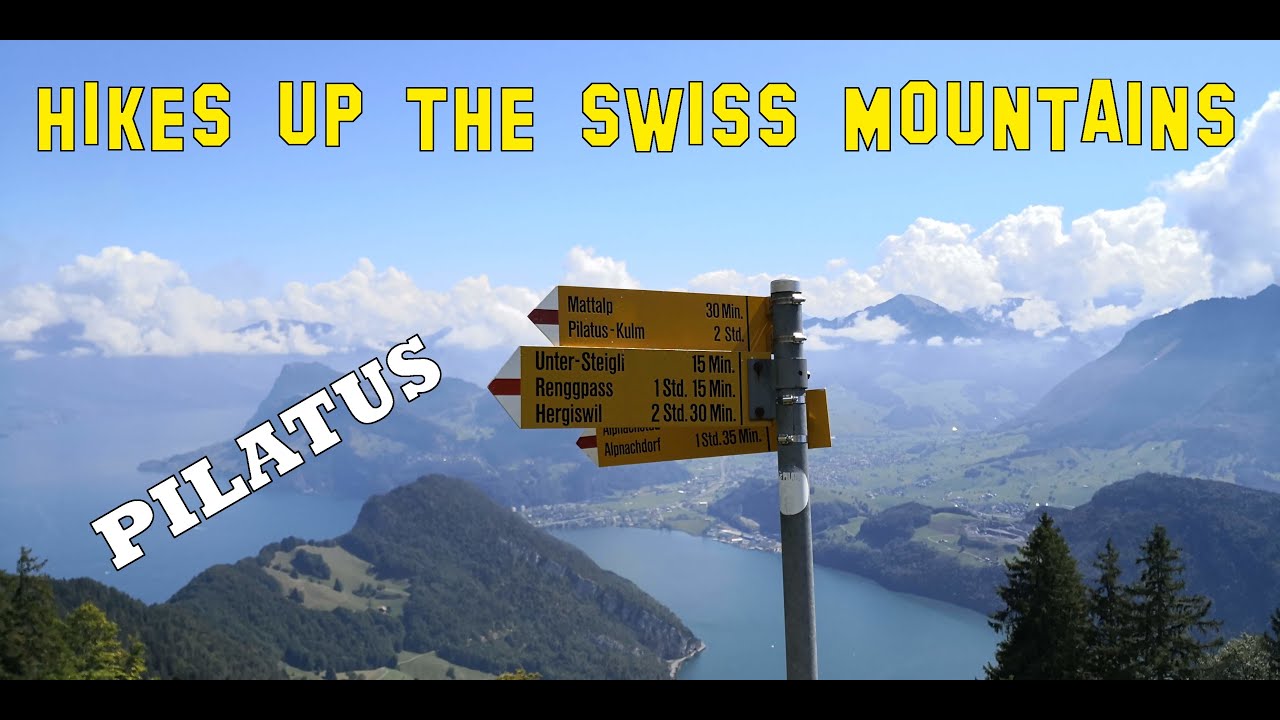 Randonnée d'Alpnachstad jusqu'au sommet du Pilatus
