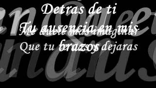 Video thumbnail of "Me Duele Amarte   Reik  Lyrics"