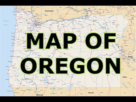 MAP OF OREGON