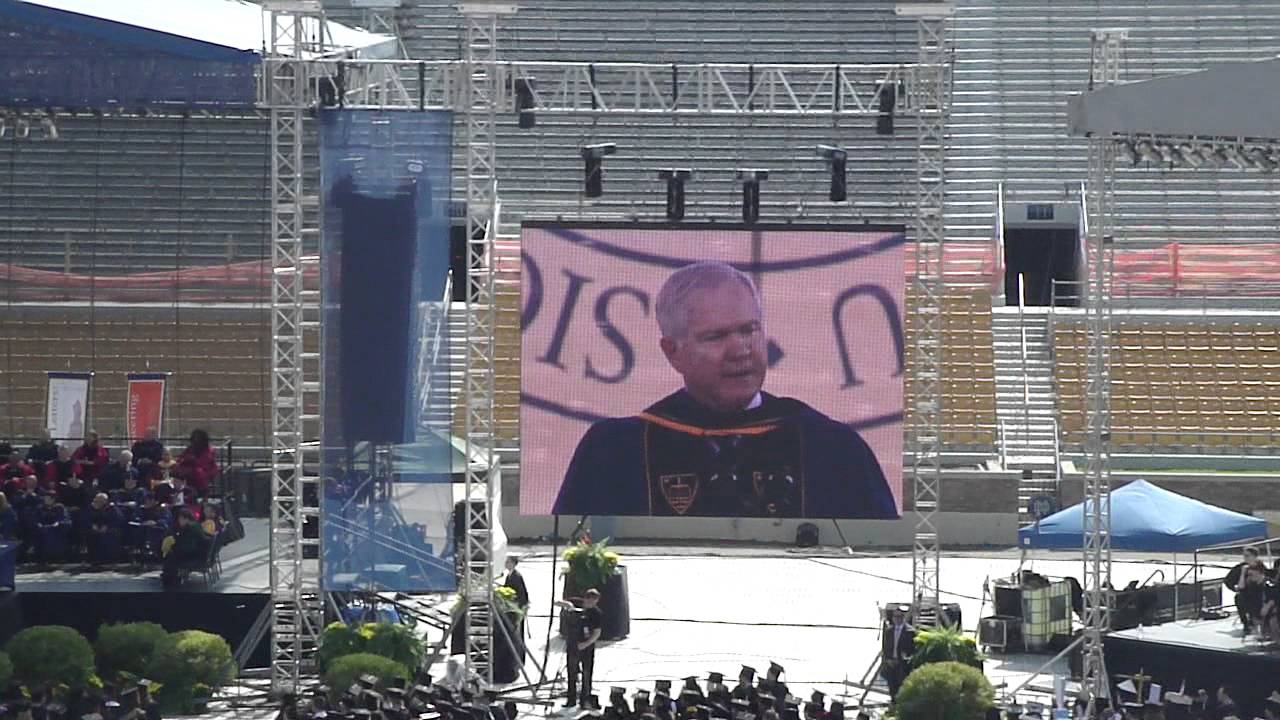 Robert Gates Notre Dame Commencement Speech YouTube robert-gates-notre-dame-commencement-speech-youtube