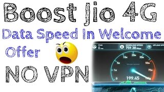 JIO 4G New Trick to Boost/Increase Data speed| 100% Working | No VPN | [Hindi/Urdu] | Tech Machine screenshot 3