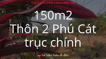 150m2 sát với DH09 tại Thôn 2, Phú Cát, Quốc Oai | Đất Nền Sơn Tây