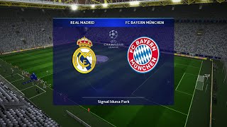 PES 2013 UPDATE 2024 - UEFA Champions League - Real Madrid vs Bayern Munchen