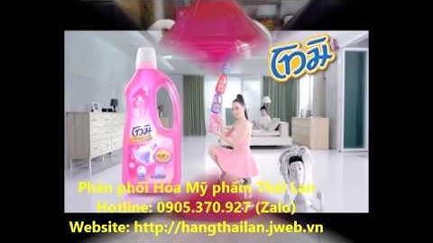 Nước lau sàn Tomi Thái Lan - Giá lẻ: 155.000đ/5,2 lít