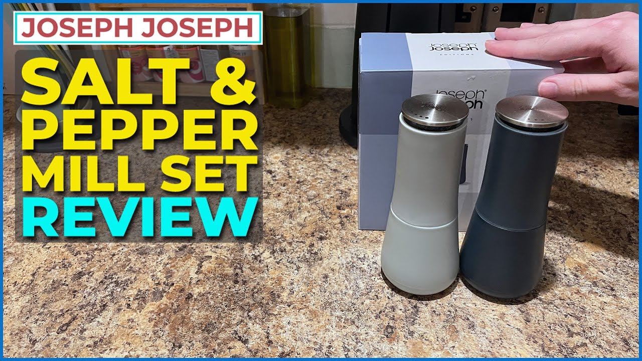 Joseph Joseph - Milltop Salt and Pepper Mill Set