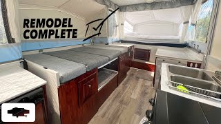 How We Brought Our Pop Up Camper BACK TO LIFE! | The Highwall Remodel Pt. 6