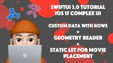 SwiftUI 3.0 - Netflix UI + Custom Data + Geometry Reader using Xcode 13