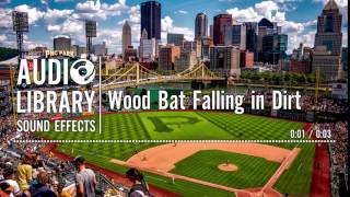 Wood Bat Falling in Dirt - Sound Effect