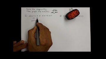 107A1 Part 3  Solve & Graph  Compound Inequalities  "Or"