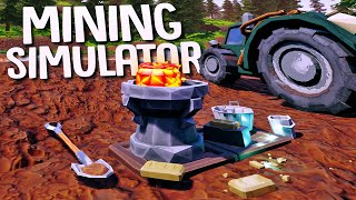 Building A Gold Mining Base – New Open-world Gold Mining Simulator – Hydroneer