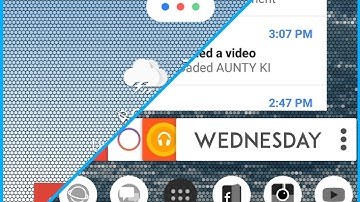 Nova launcher homescreen setup November 2017
