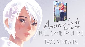 Another Code Recollection - Full Game Part 1/2 - Two Memories - No Commentary - Longplay - HD