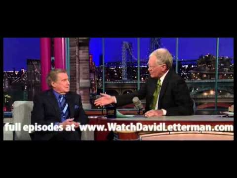 Regis Philbin in Late Show with David Letterman March 29, 2011