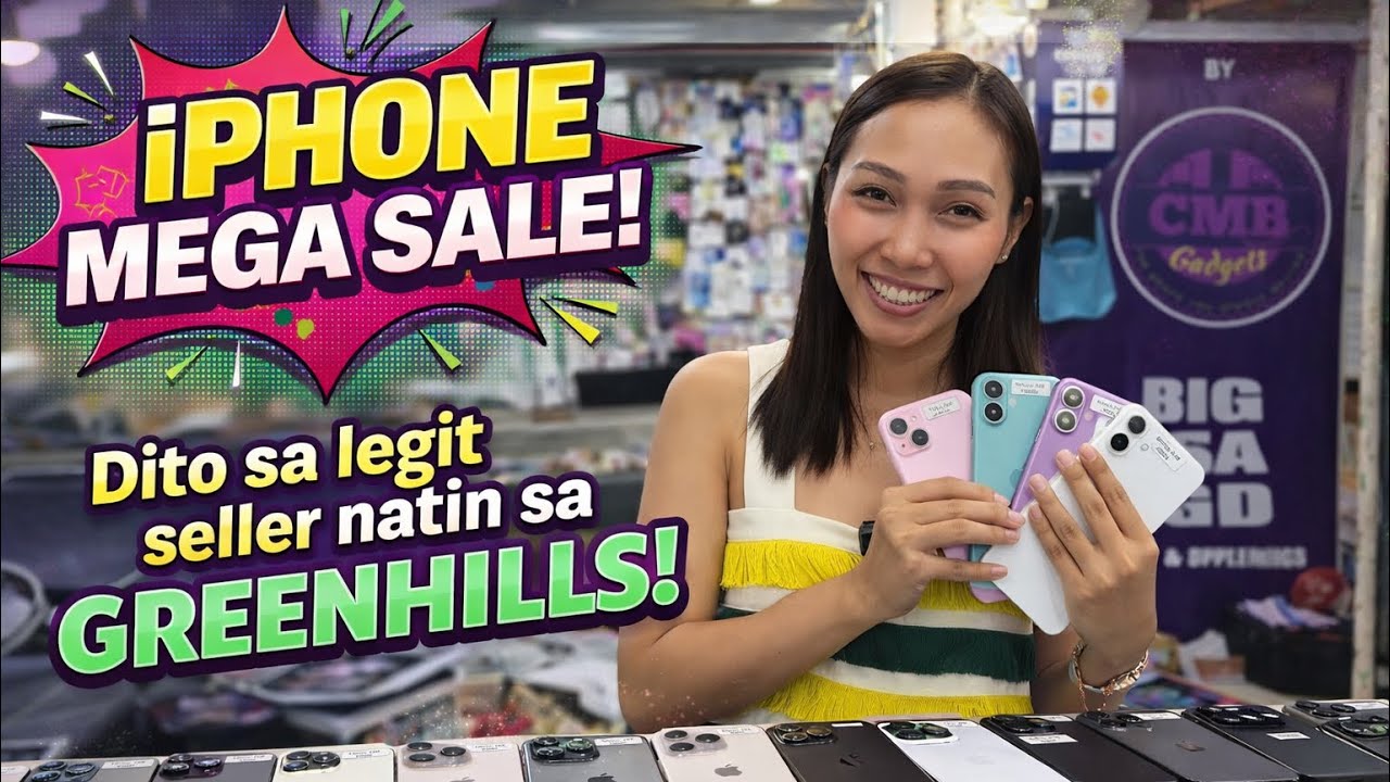 MARCH MEGA PRICE DROP NG IPHONES STOCK UPDATE SA GREENHILLS! IPHONE XR,11,12,13,14,15,16,17 AVAIL!