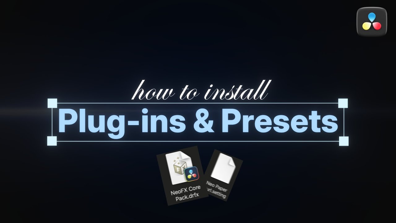 How to Install Plugins Davinci Resolve (Both Edit and Fusion Page ...