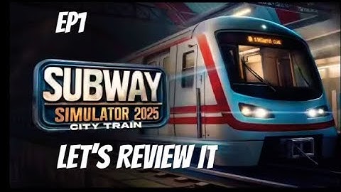 Subway Simulator 2025 - City Train Ps5, Let