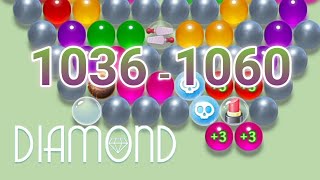 Bubble shooter jewelry maker, level 1036-1060