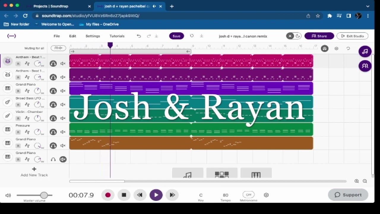 Y8 Music Tech collaborations on Pachelbel's Canon in D YouTube