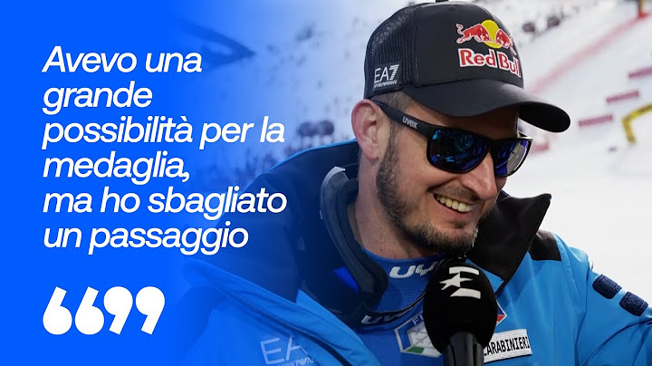 Dominik PARIS: "Potevo conquistare una medaglia, ma ho sbagliato un passaggio"