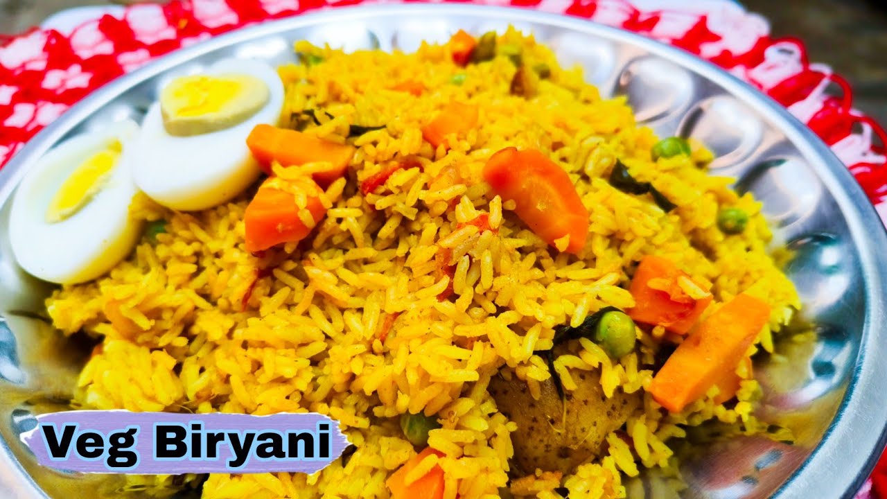 Veg Biryani recipe in tamil Cooker vegetables biryani recipe Dazzle