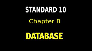 DATABASE || STANDARD 10 screenshot 4