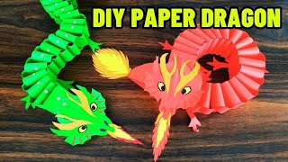 How To Make Paper Dragon Easy | DIY Paper Dragon Crafts Idea